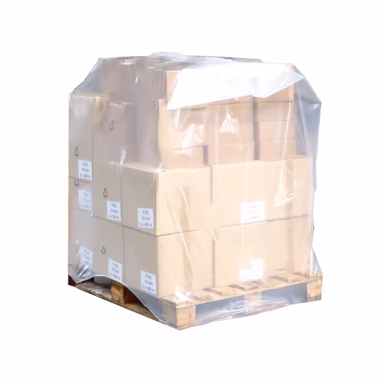 Top Quality Transparent Hoods Pallet Bags Heat Gun Shrink Wrap for Pallets