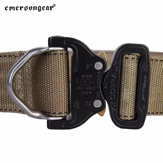 Outdoor Tactical Waist Belt Military Style Cobra Nylon Quick Release Buckle Hunting Shooting Combat Tactical Belt