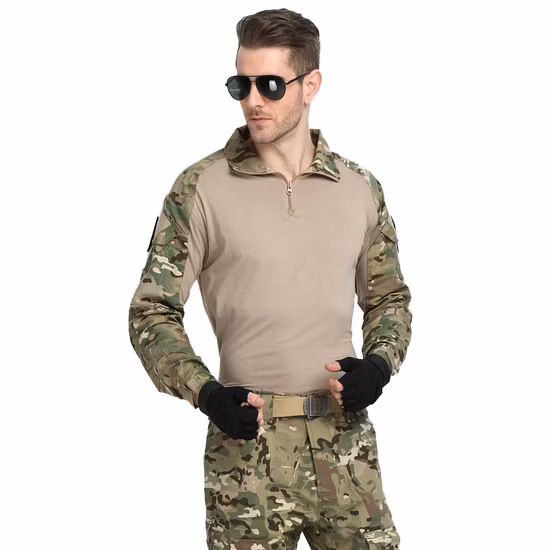 High Quality Dresses Combat Duty Uniform Long Sleeves Tactical Frog Suit