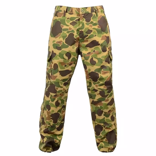 Camouflage Color Outdoor Sports Fine Twill Fabric Tactical Uniform Suit