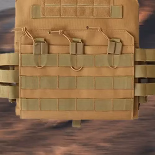 Custom Tactical Security Plate Carrier Wear-Resistant Body Armor Vest