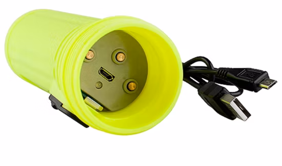 Handheld Zoomable Water Resistant Tactical Flashlight LED Driving Torch