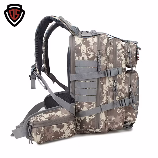 Military Style Shoulder Assault Army Tactical Outdoor Combat 50L Camouflague Laptop Luggage Backpack